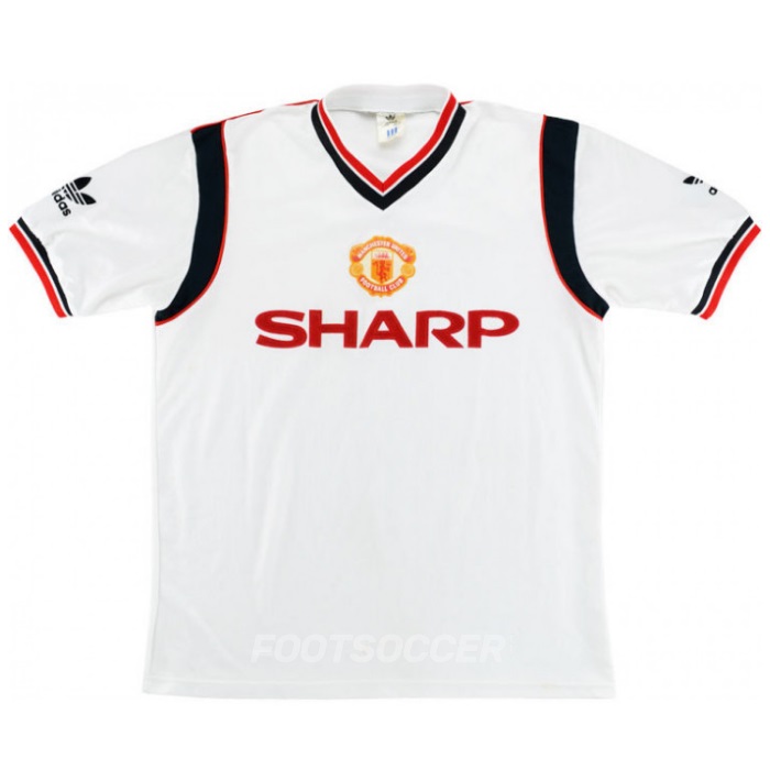 1984-86 Maillot Retro Vintage Manchester united Away