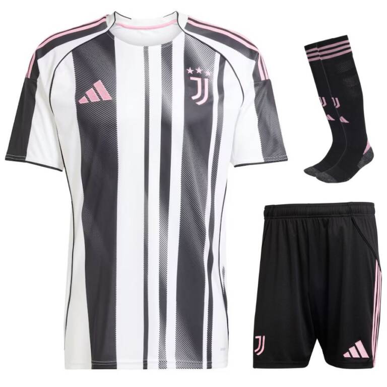 Maillot Kit Enfant Juventus Domicile 2025 2026
