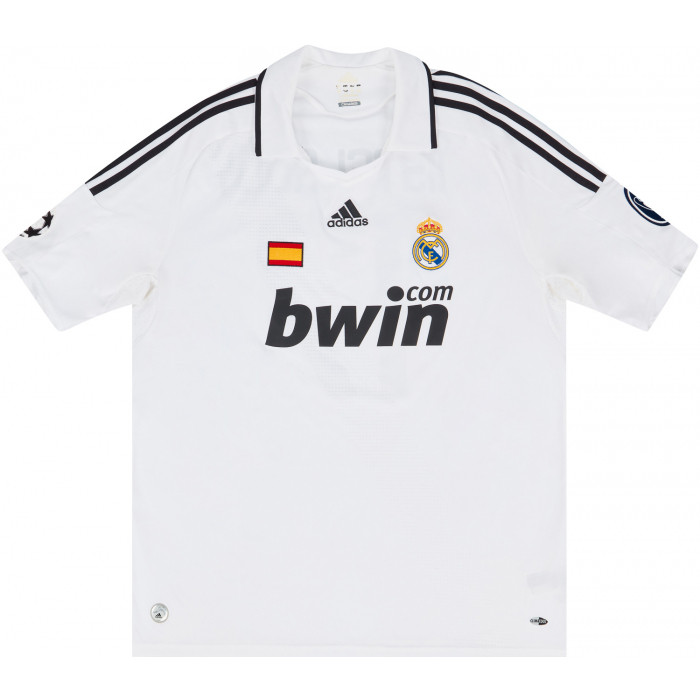 2008-09 MAILLOT RETRO VINTAGE REAL MADRID V.Nistelrooy