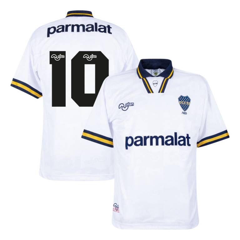 Maillot Retro Vintage Boca Junior Exterieur 1994 1995 Maradona
