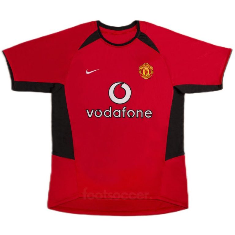 2002-04 Maillot Retro Vintage Manchester United Home Veron