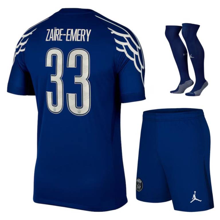 Maillot Kit Enfant PSG Fourth 2024 2025 Zaire Emeryf