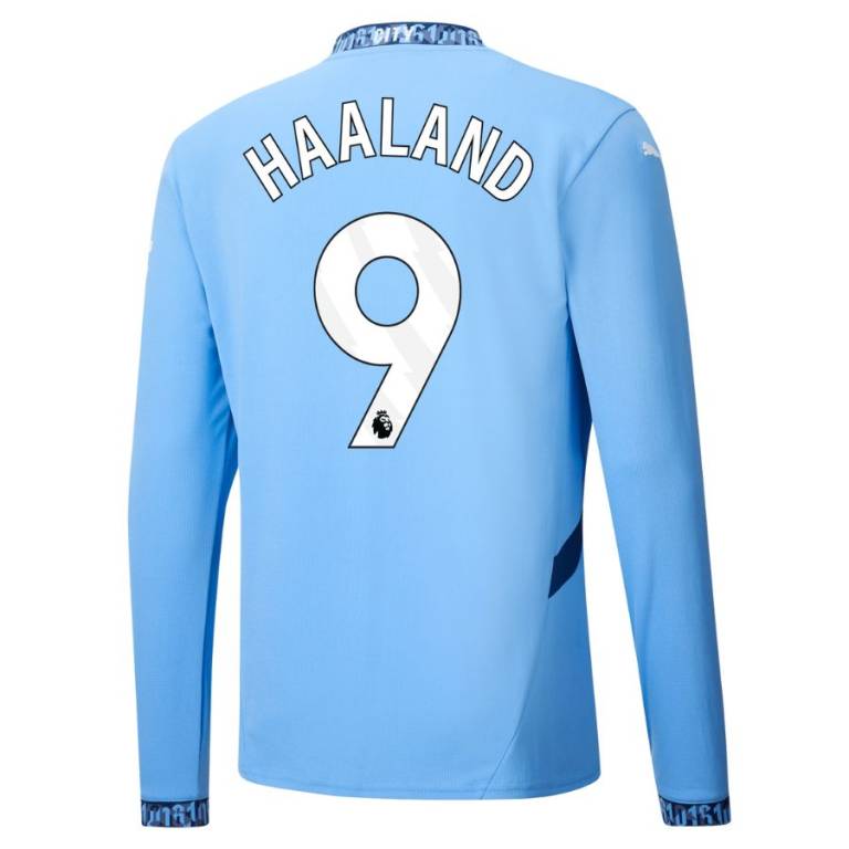 Maillot Manchester City 2024 2025 Haaland Manches Longues