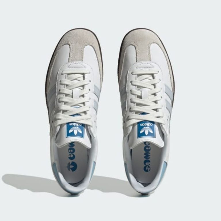 Adidas Samba OG Core White Almost Blue