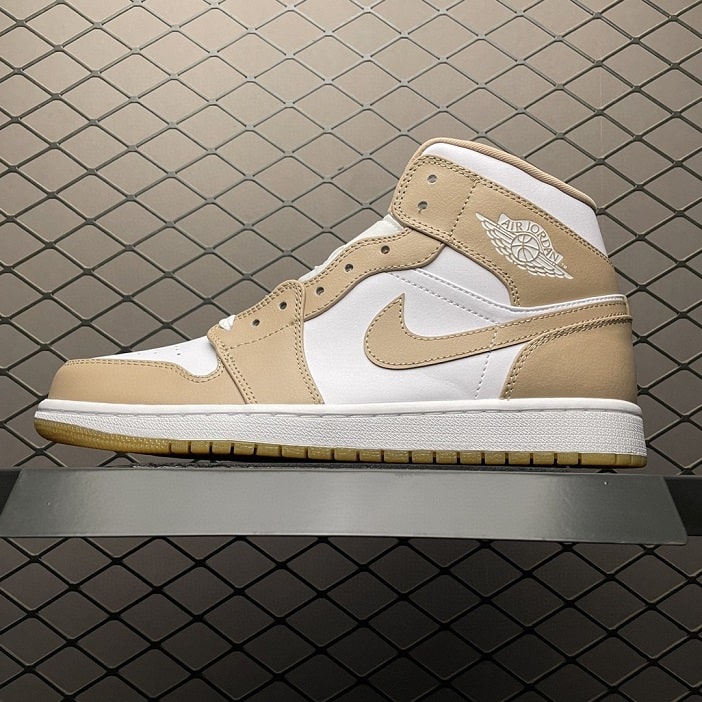 Air Jordan 1 Mid Tan Gum