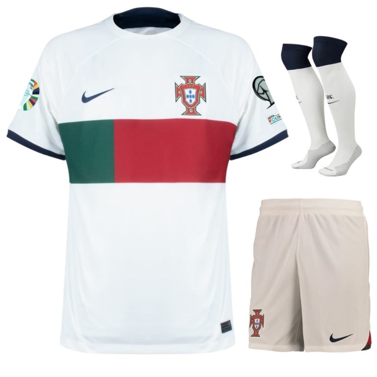 Maillot Enfant Portugal Exterieur Euro 2024 Qualifications