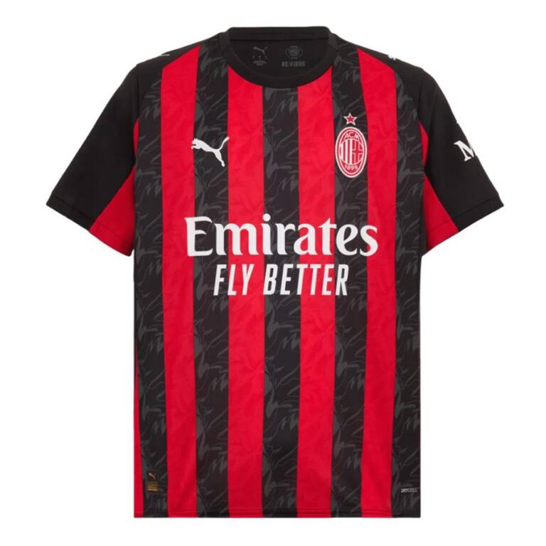 Maillot Kit Enfant Milan AC Domicile 2025 2026