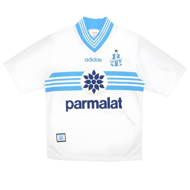 Maillot Retro Vintage OM Marseille Domicile 1996-1997