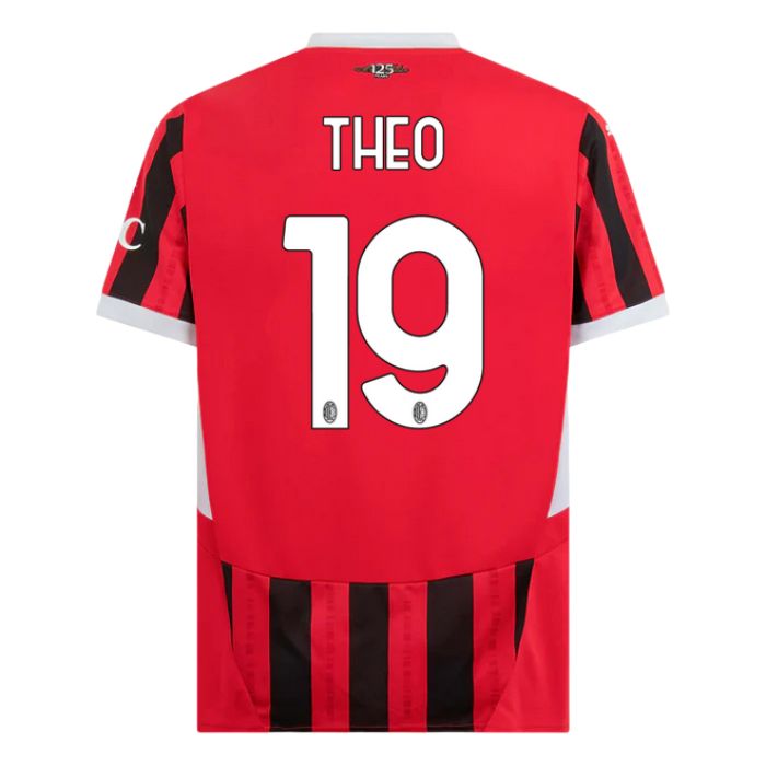 Maillot Milan AC Domicile 2024 2025 Theo