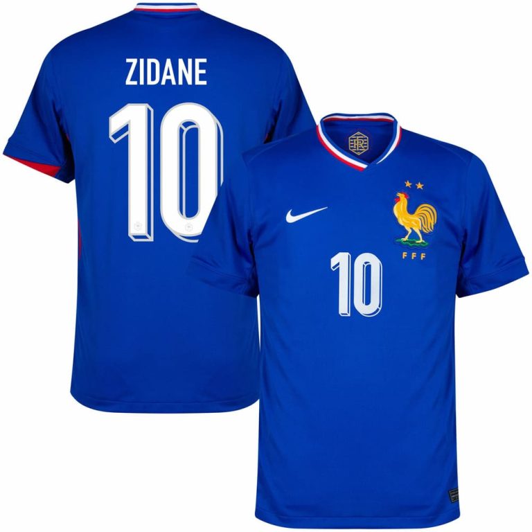Maillot Equipe de France Domicile 2024 2025 Zidane