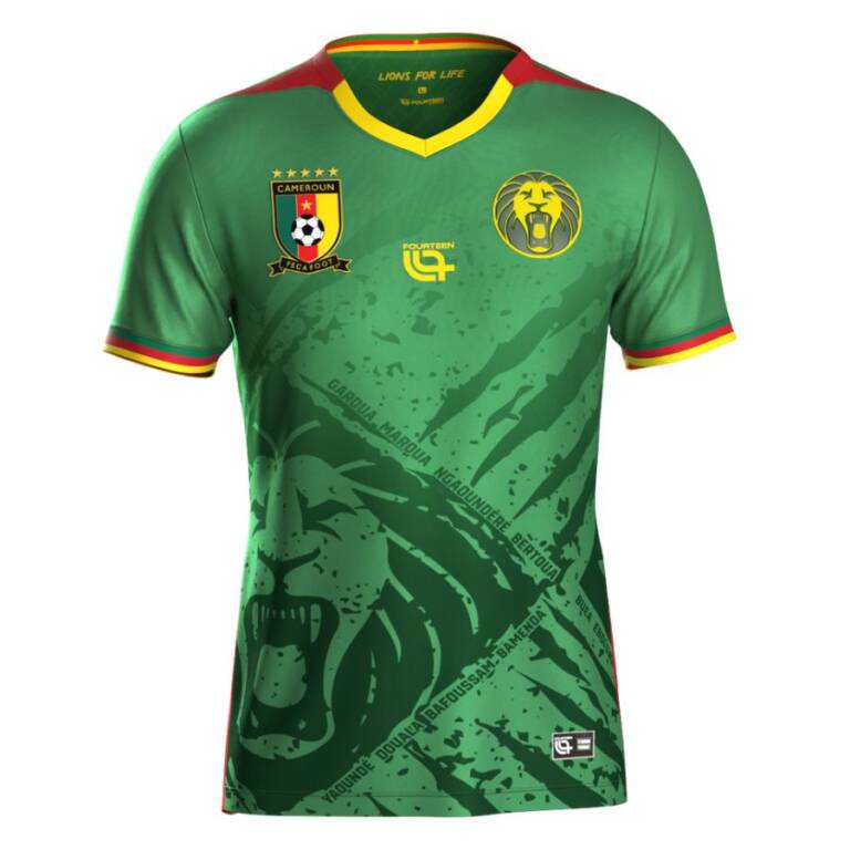 Maillot Kit Enfant Cameroun Domicile 2025 2026