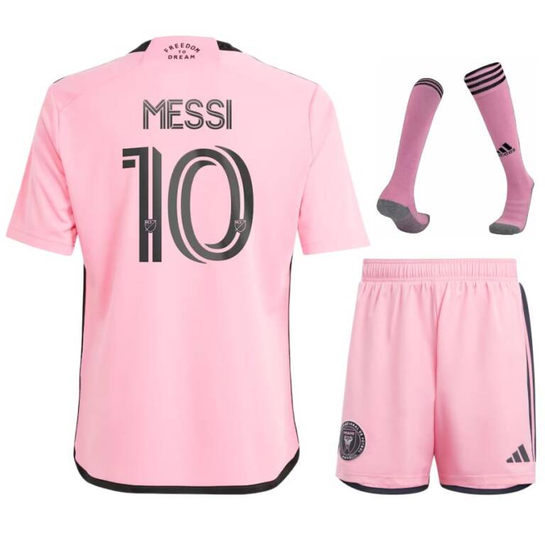 Maillot Kit Enfant Inter Miami Messi 2024 2025 Domicile