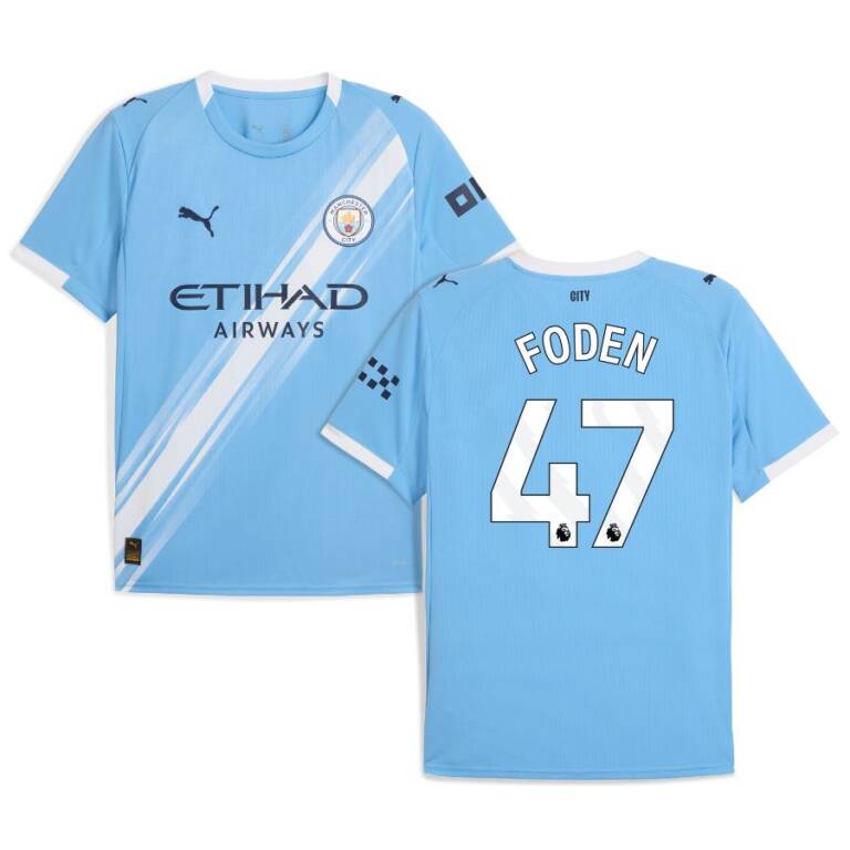 Maillot Manchester City Domicile 2025 2026 Foden