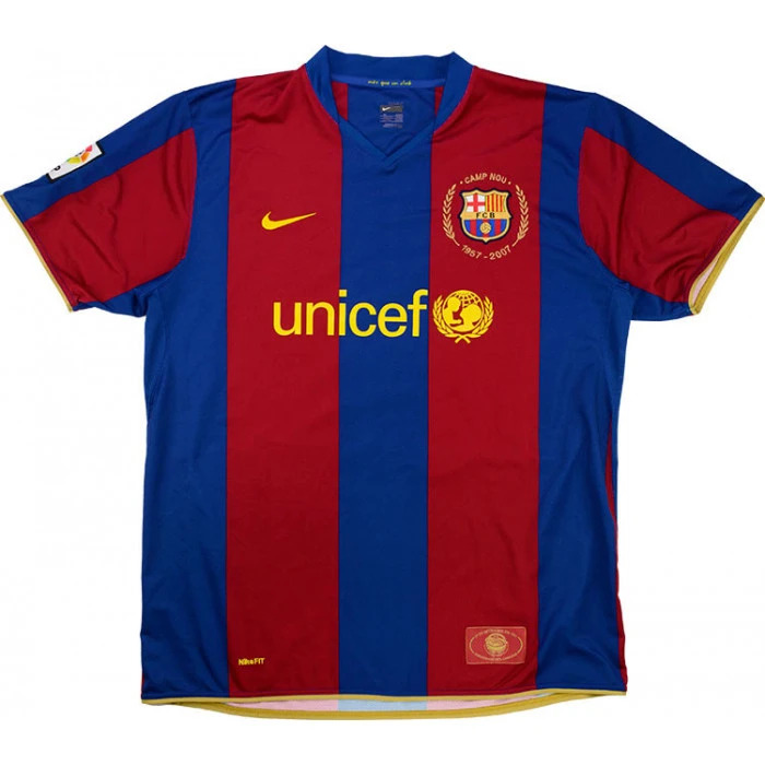 Maillot Barca Domicile 2007-2008 Messi