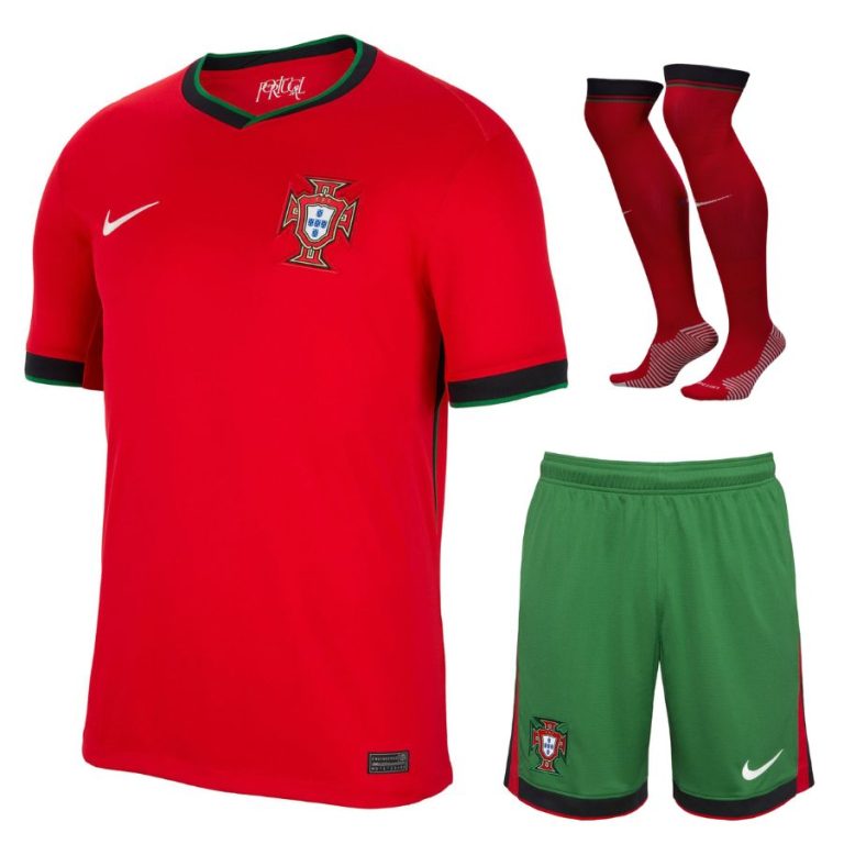Maillot Kit Enfant Portugal Domicile 2024 2025