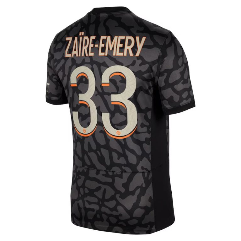 Maillot kit Enfant PSG Third Zaire-Emery 2023 2024