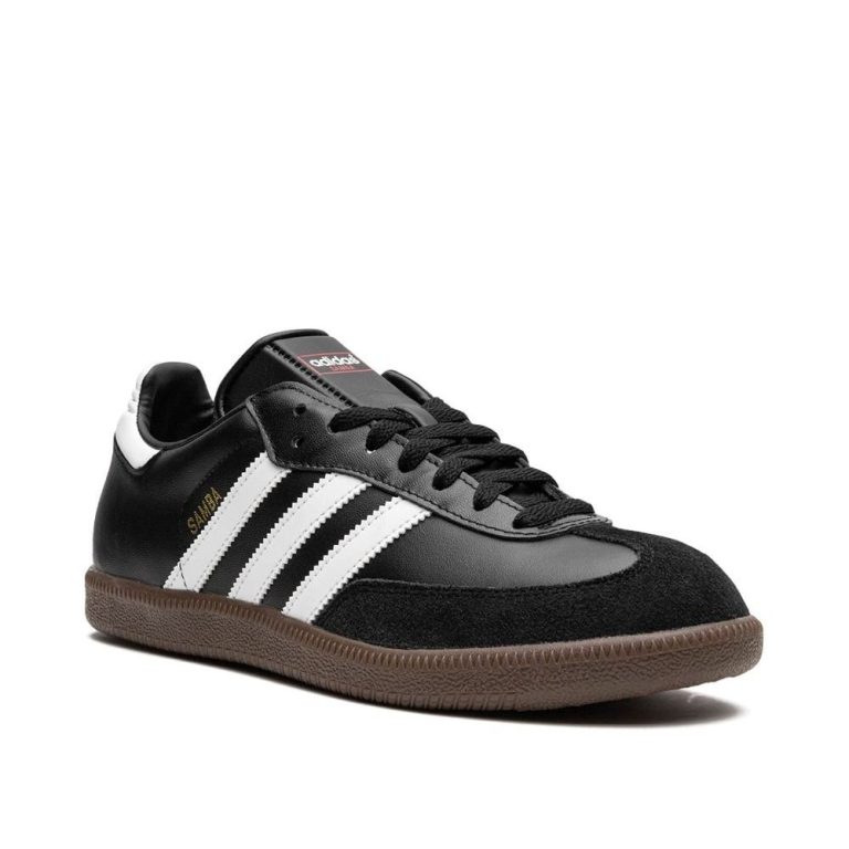 Adidas Samba Leather Black White