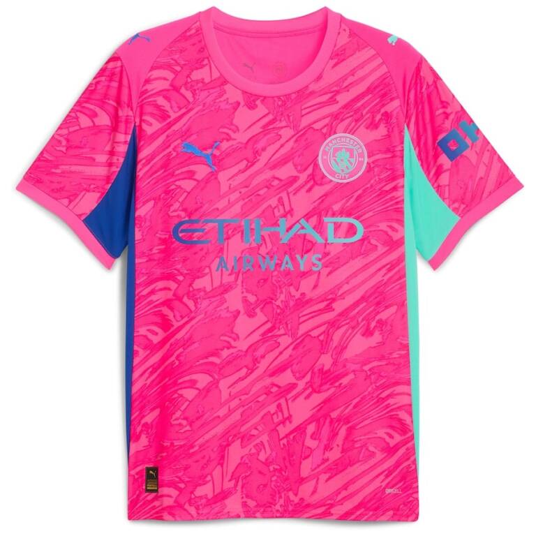 Maillot Manchester City Domicile 2025 2026 Gardien Rose