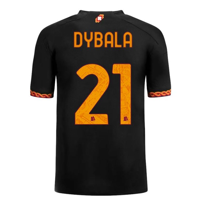 Maillot Kit Enfant AS Roma Third 2023 2024 Dybala