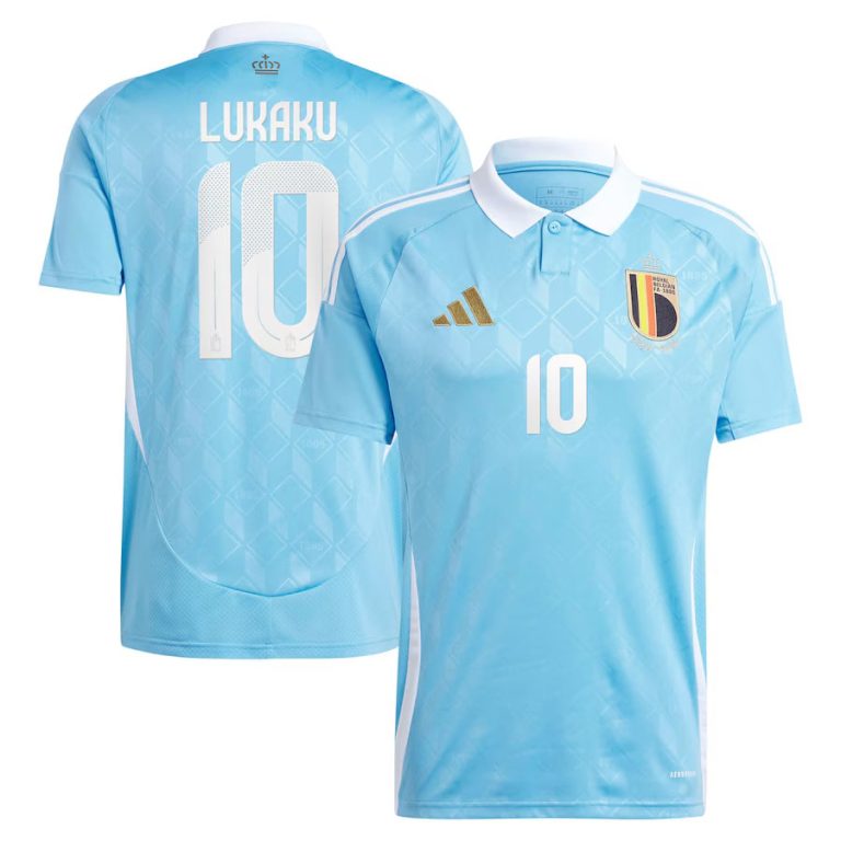 Maillot Belgique Exterieur 2024 2025 Lukaku