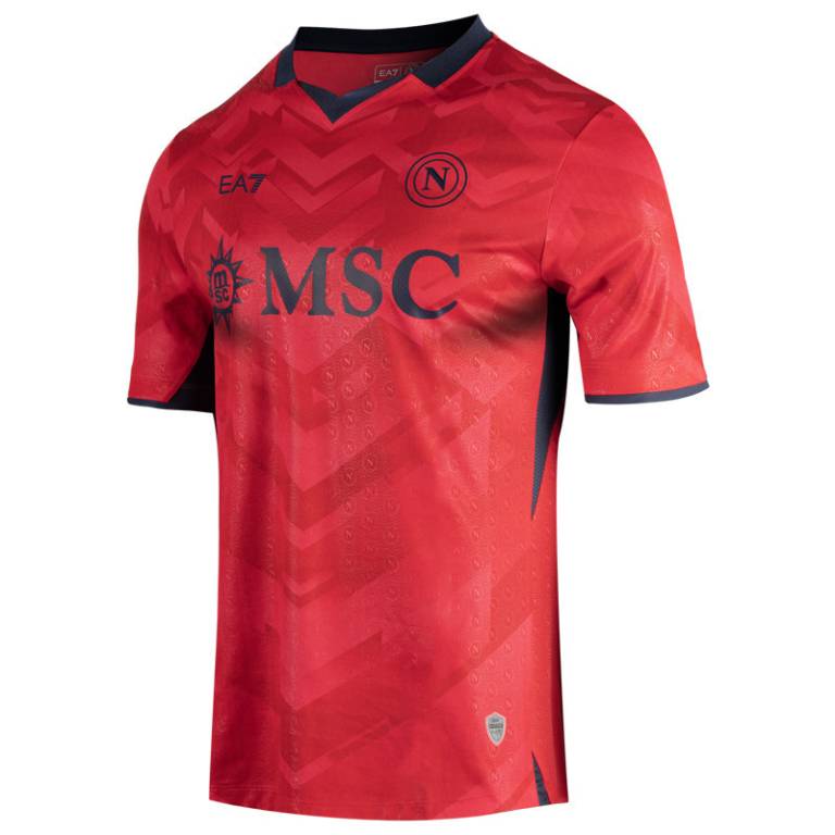 Maillot Naples 2024 2025 Gardien Rouge