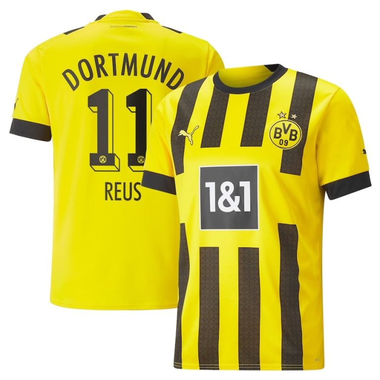 MAILLOT BVB DORTMUND DOMICILE 2022 2023 REUS