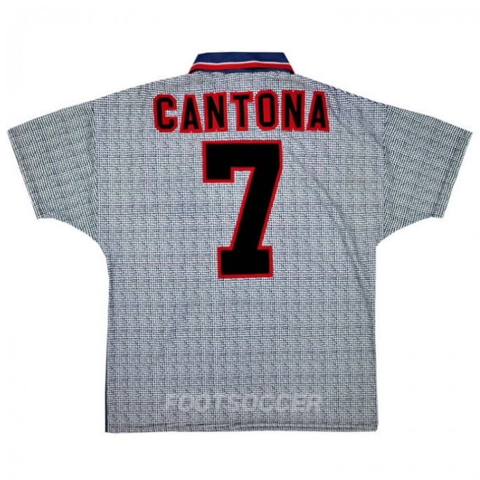 1995-96 Maillot Retro Vintage Manchester United Away Cantona