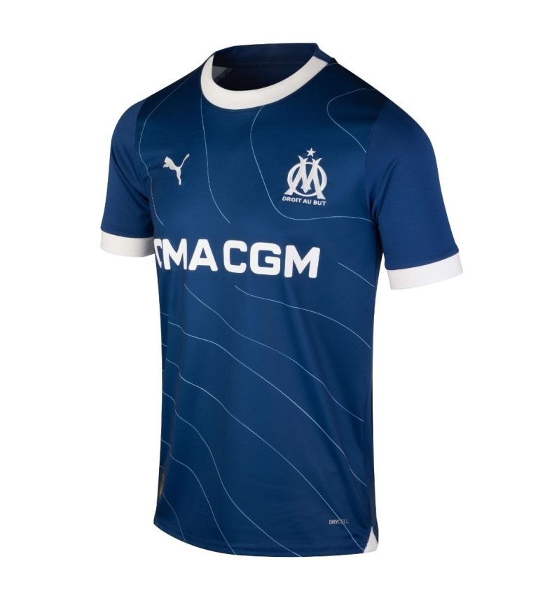 Maillot Kit Enfant OM 2023 2024 Extérieur NDiaye