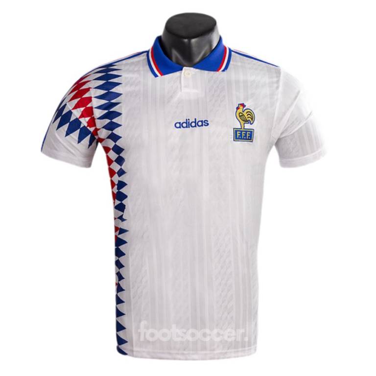 Maillot France 1994 Extérieur Retro Vintage