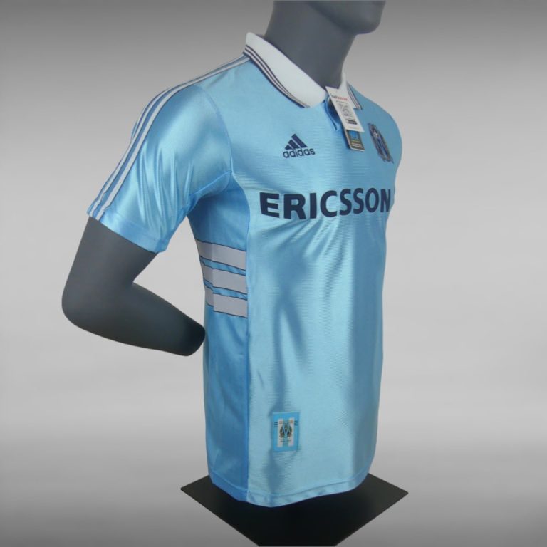 Maillot Retro Vintage OM Marseille Bleu1998-1999