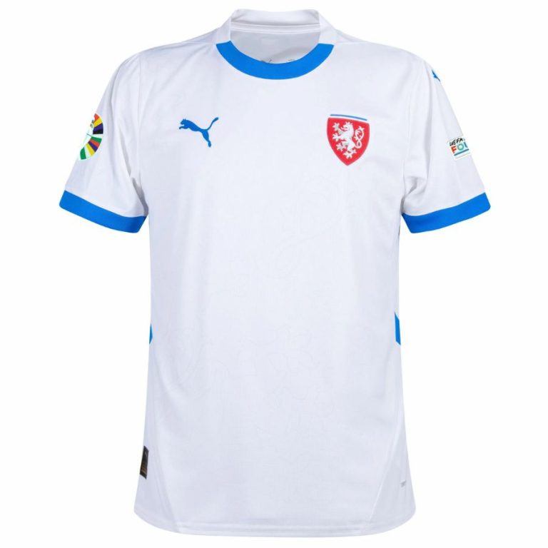 Maillot République Tchèque Exterieur Badges Euro 2024