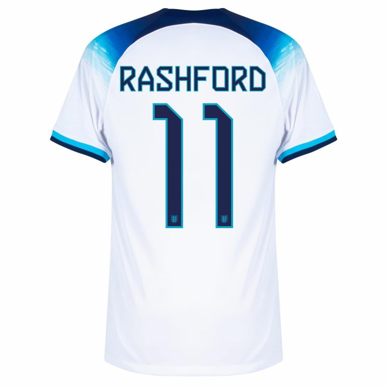 MAILLOT KIT ENFANT ANGLETERRE DOMICILE 2022 2023 RASHFORD