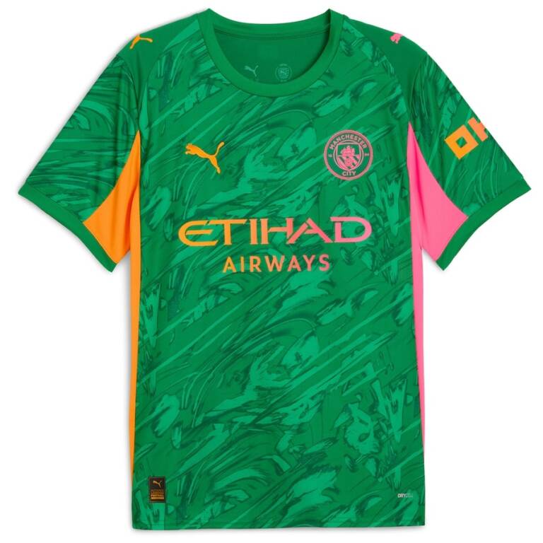 Maillot Manchester City Domicile 2025 2026 Gardien Vert