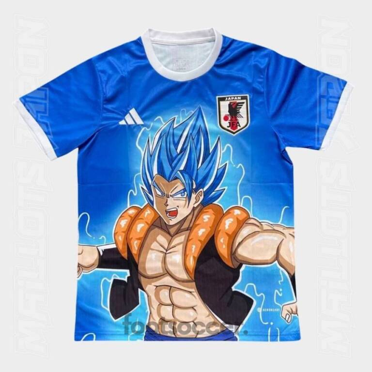Maillot Japon Dragon Ball Gogeta Blue
