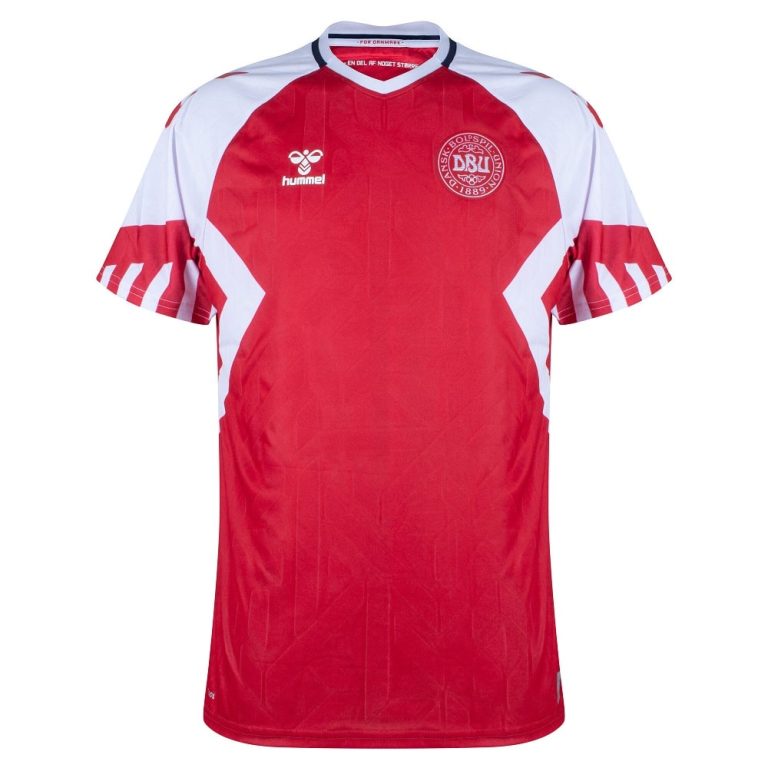 Maillot Danemark Domicile Euro 2024 Qualifications