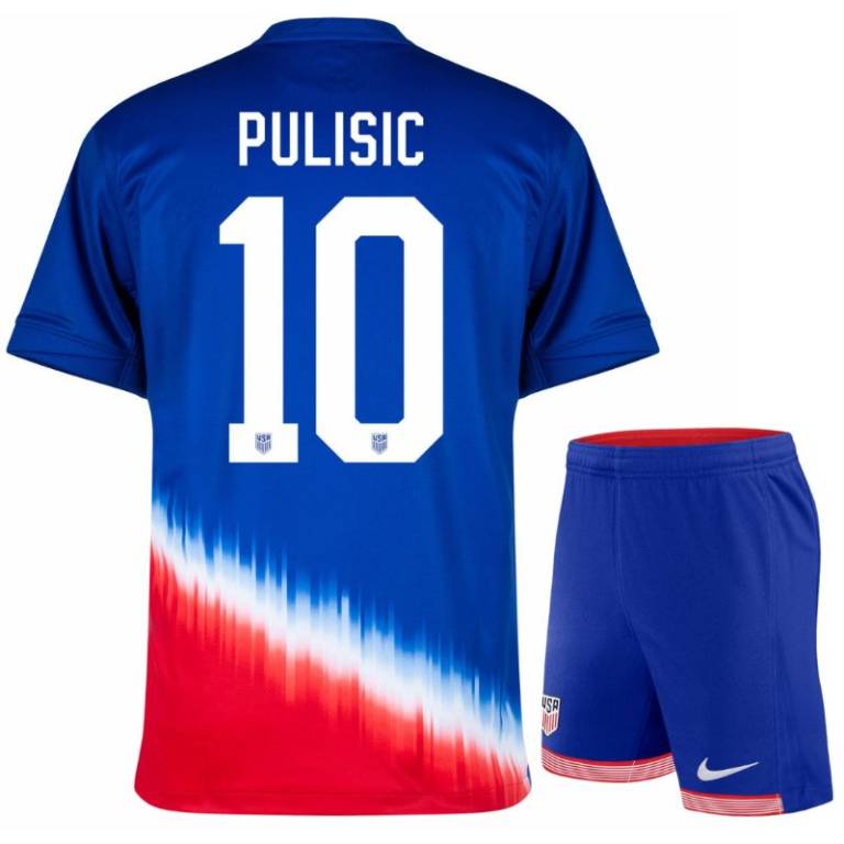 Maillot Kit Enfant USA Exterieur 2024 2025 Pulisic