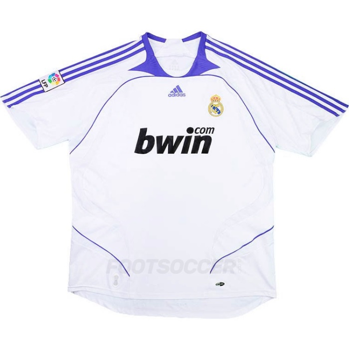 2007-08 MAILLOT RETRO VINTAGE REAL MADRID