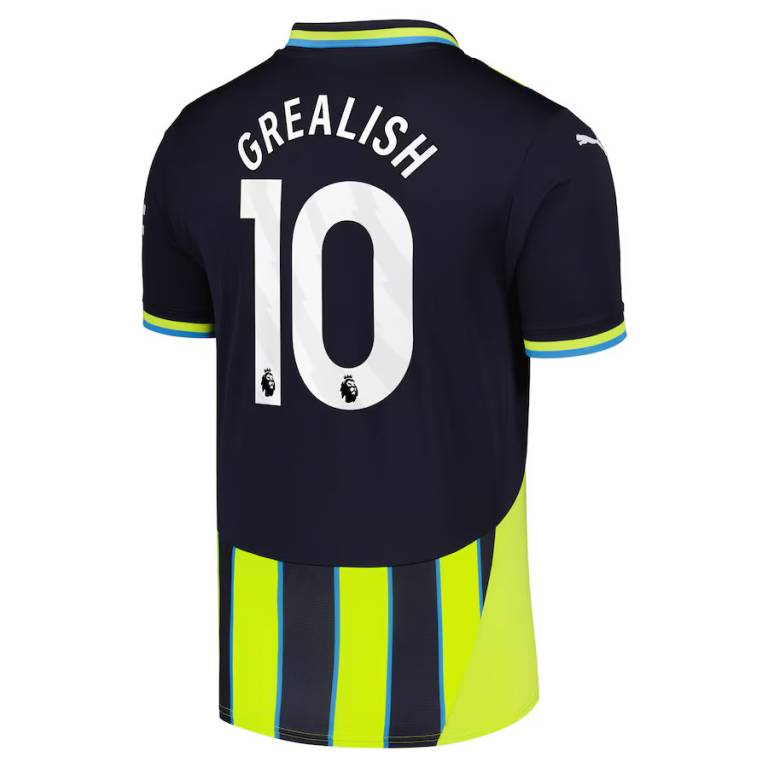 Maillot Kit Enfant Manchester City Exterieur 2024 2025 Grealish