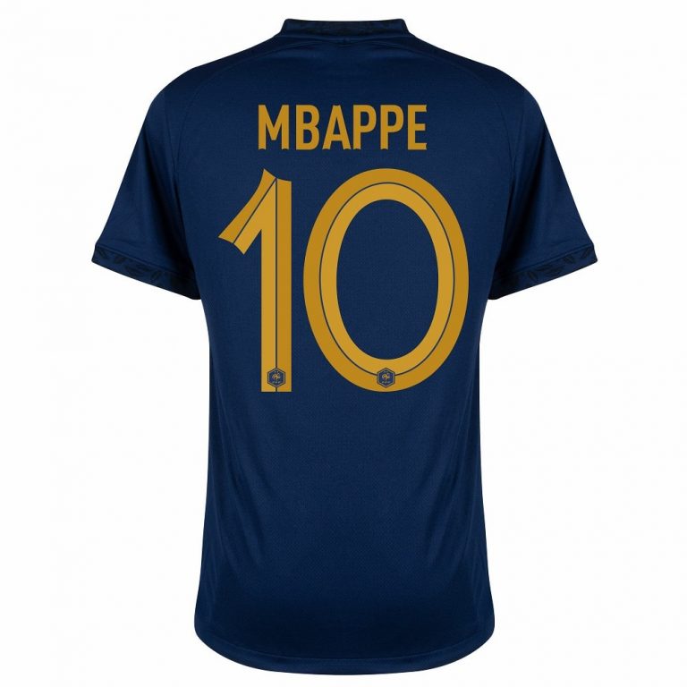 MAILLOT EQUIPE DE FRANCE DOMICILE 2023 2024 MBAPPE