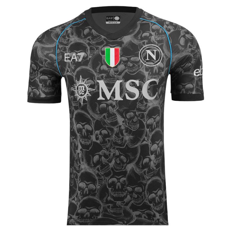 MAILLOT KIT ENFANT NAPLES 2023 2024 HALLOWEEN