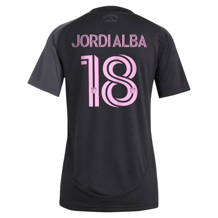 Maillot Inter Miami Exterieur 2025 Jordi Alba Femme
