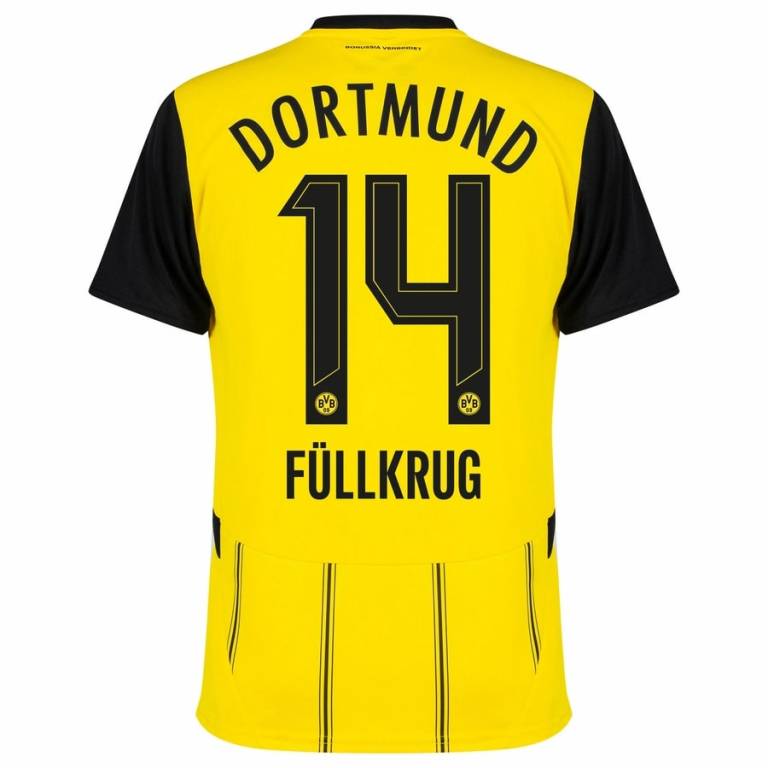 Maillot Kit Enfant BVB Dortmund 2024 2025 Domicile Fullkrug