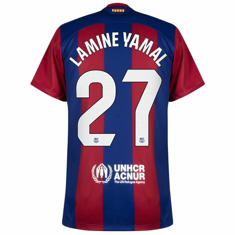 Maillot Kit Enfant Barca 2023 2024 Domicile Lamine Yamal