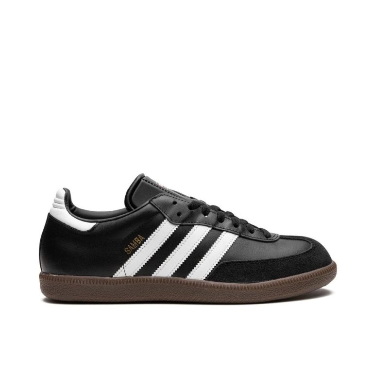 Adidas Samba Leather Black White
