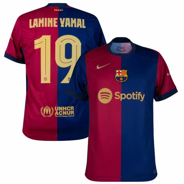 Maillot Barca 2024 2025 Domicile Enfant Lamine Yamal
