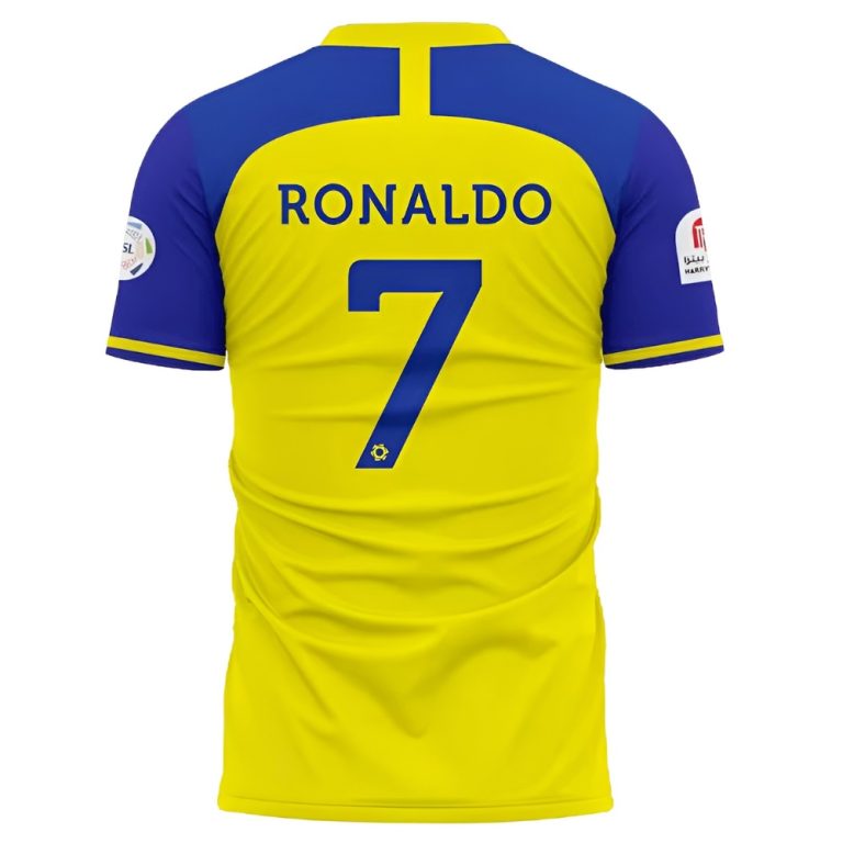 MAILLOT ENFANT AL NASSR RONALDO DOMICILE 2022 2023