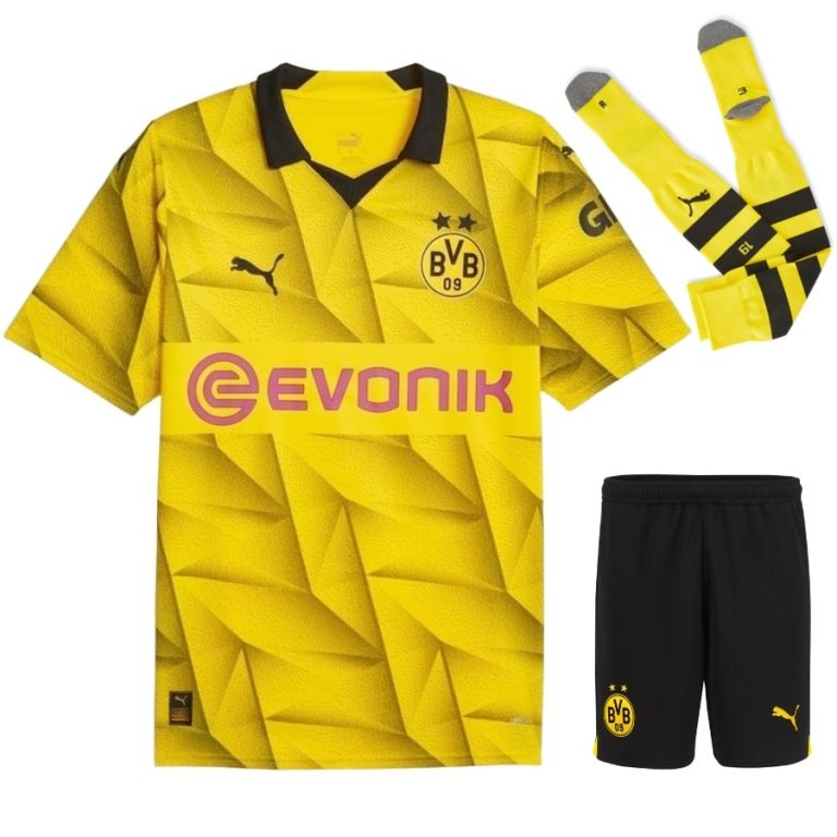 Maillot Kit Enfant BVB Dortmund LdC 2023 2024