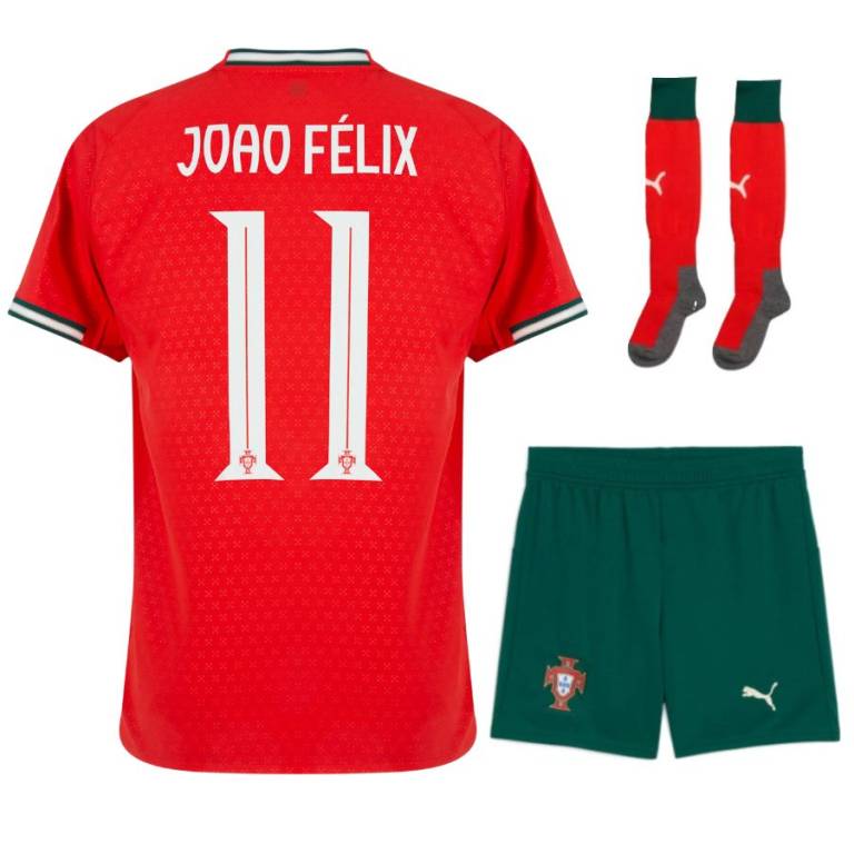 Maillot Kit Enfant Portugal Domicile 2025 2026 Joao Felix