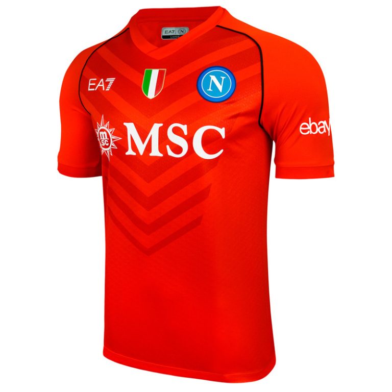 MAILLOT NAPLES 2023 2024 GARDIEN ORANGE