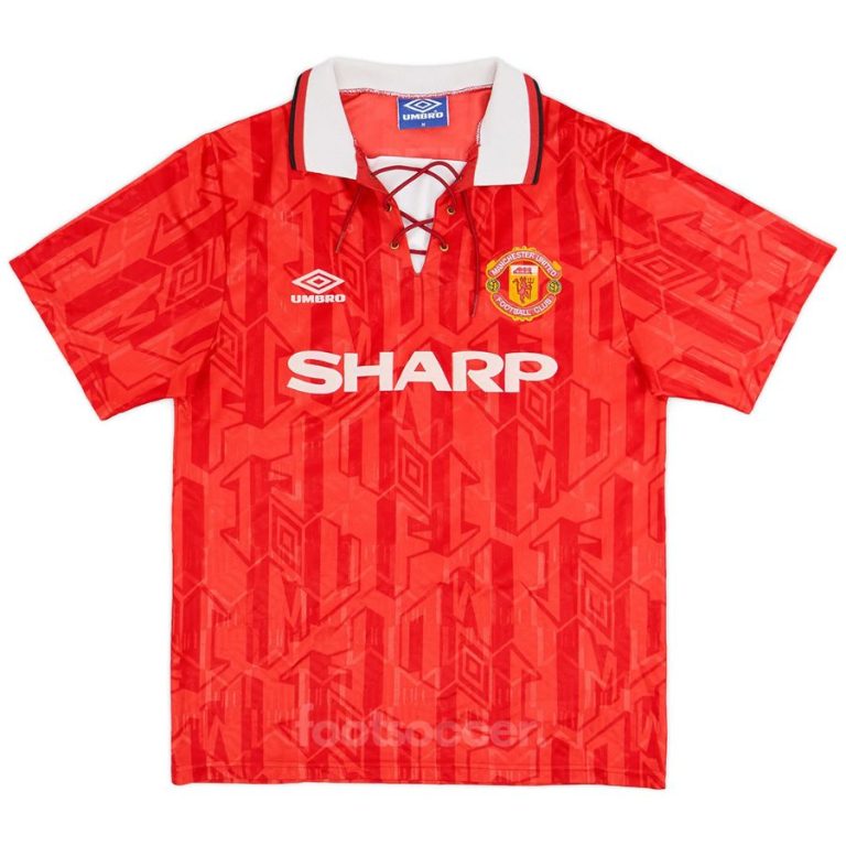 1992-94 Maillot Retro Vintage Manchester United Home Cantona